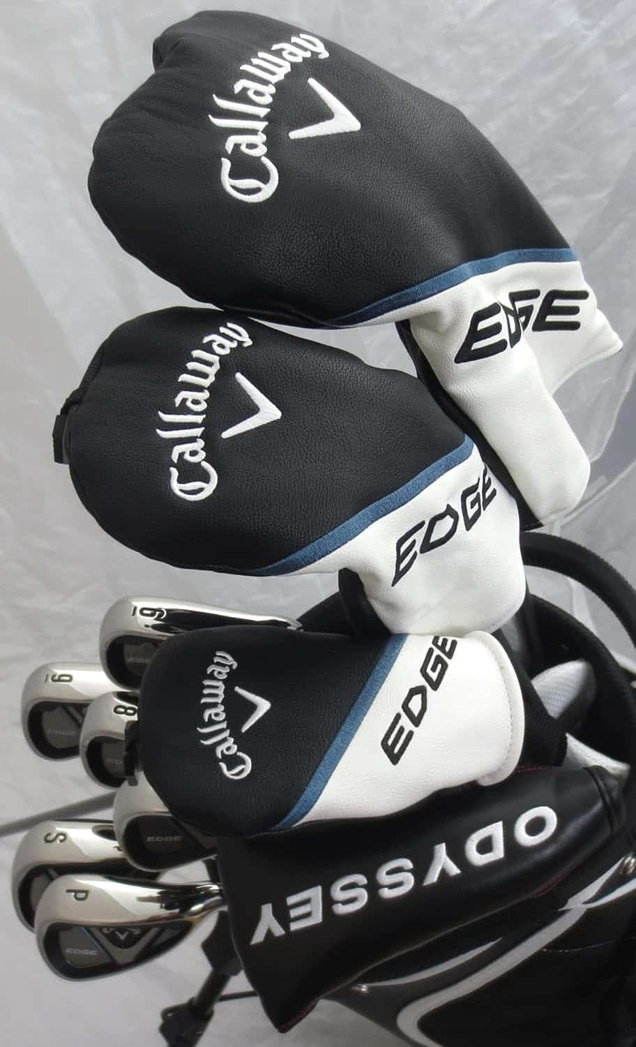 Callaway Edge golf club set in bag