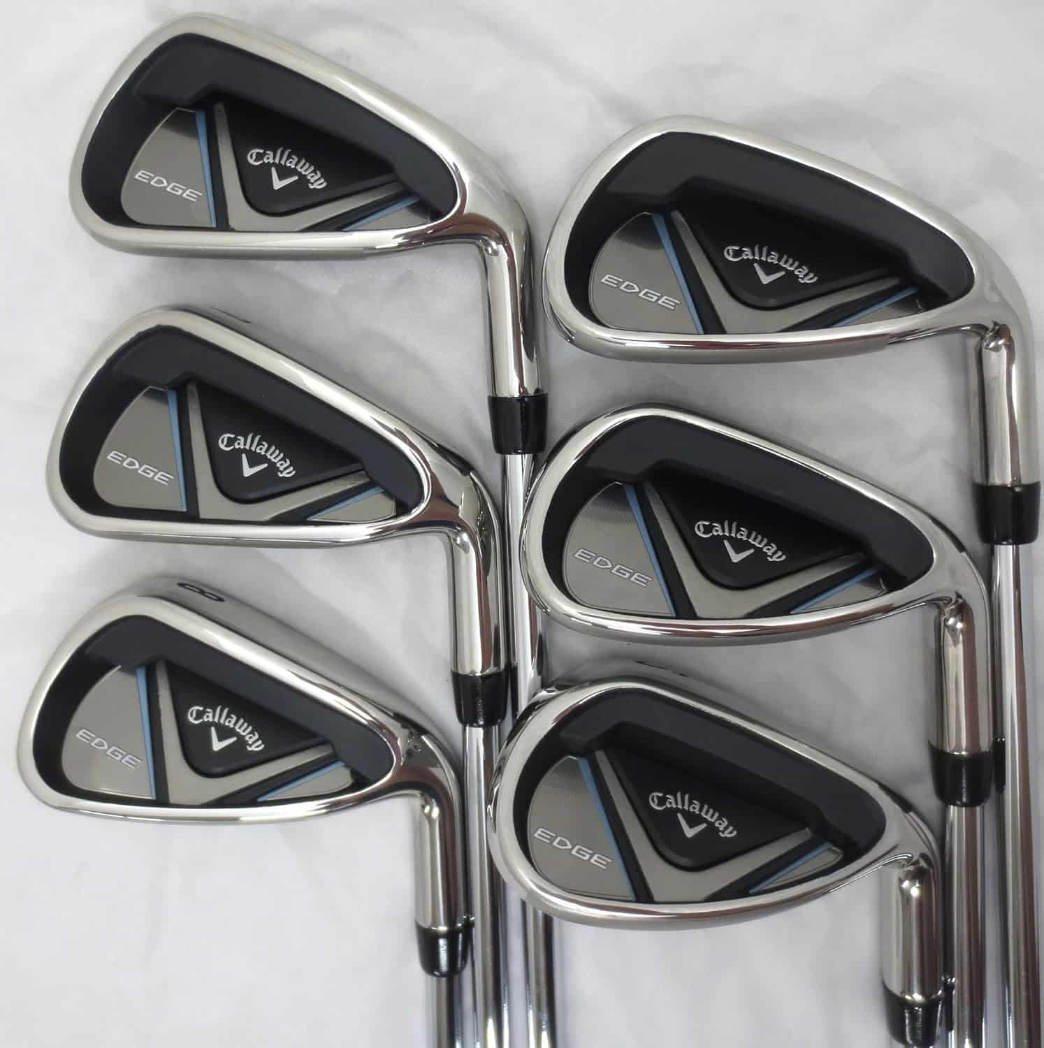 Set of Callaway Edge golf irons
