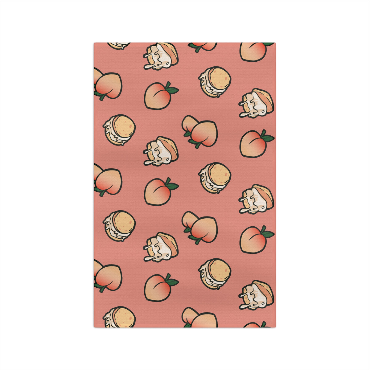 Georgia Peach Ice Cream Golf Towel - Shop.GolfersAuthority
