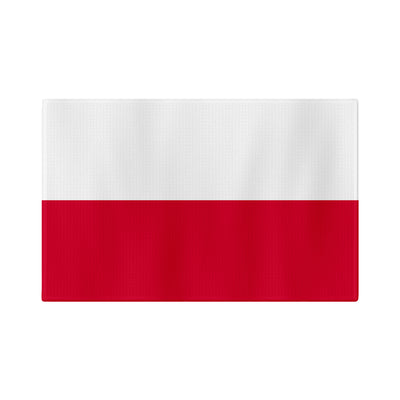 Poland Flag Golf Towel - Shop.GolfersAuthority