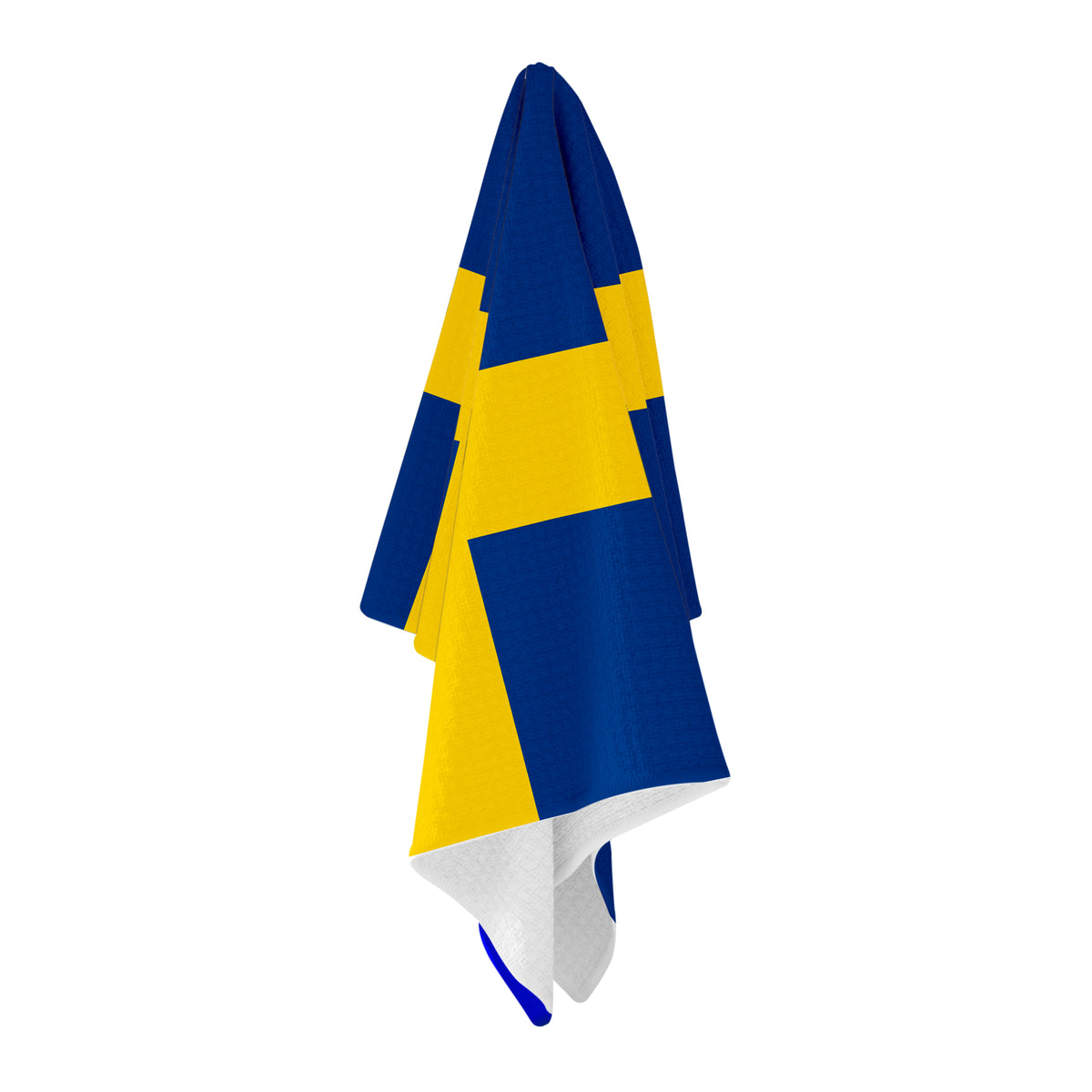 Sweden Flag Golf Towel - Shop.GolfersAuthority