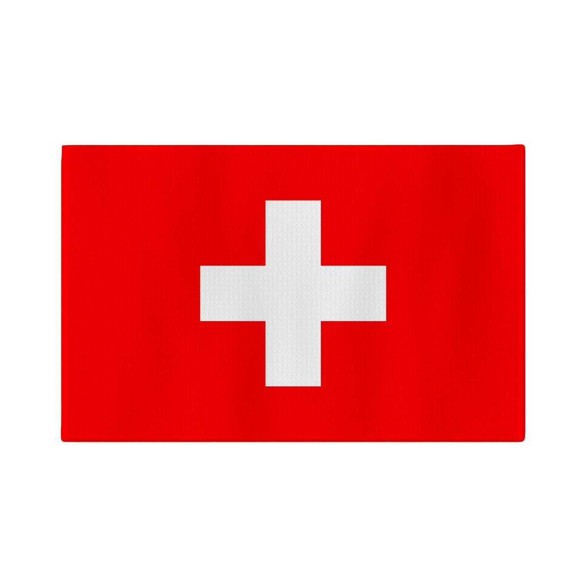 Switzerland Flag Golf Towel - Shop.GolfersAuthority