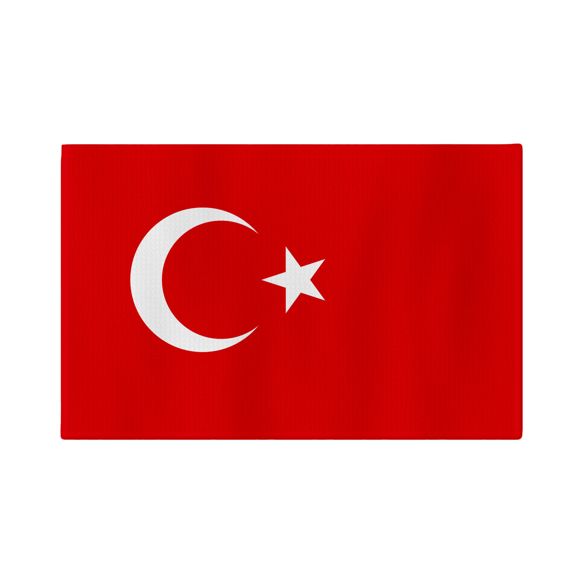 Turkey Flag Golf Towel - Shop.GolfersAuthority