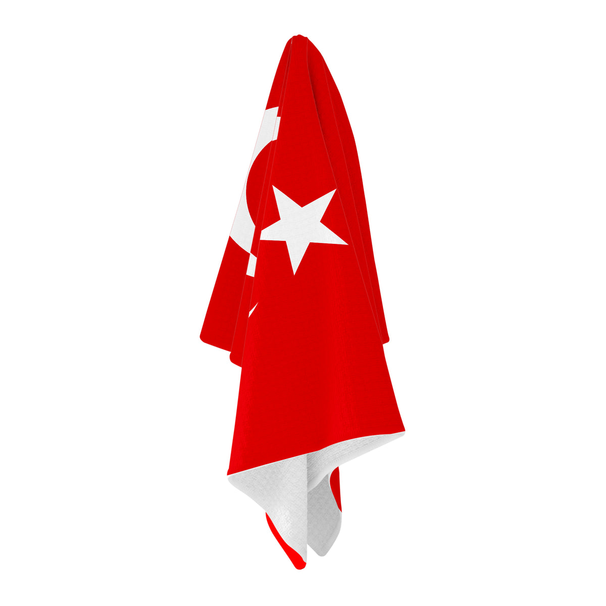 Turkey Flag Golf Towel - Shop.GolfersAuthority