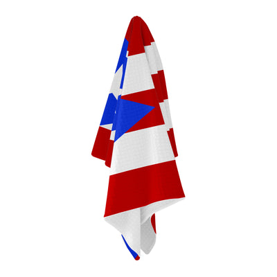Puerto Rico Flag Golf Towel - Shop.GolfersAuthority