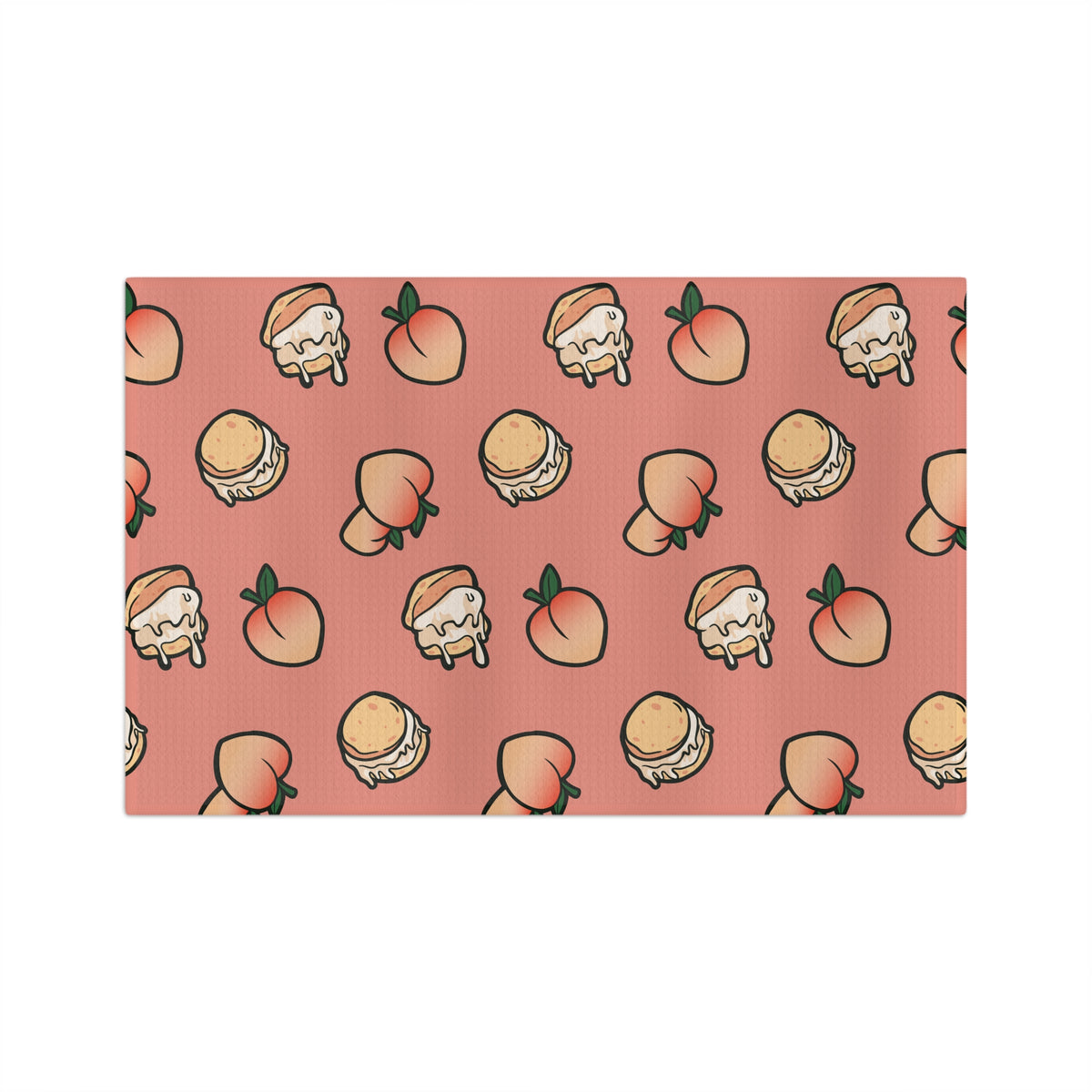 Georgia Peach Ice Cream Golf Towel - Shop.GolfersAuthority