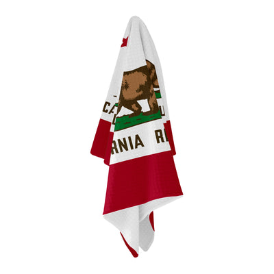 California Flag Golf Towel - Shop.GolfersAuthority