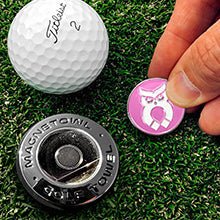 Pink MagnetOwl Poker Chip Ball Marker - Shop.GolfersAuthority