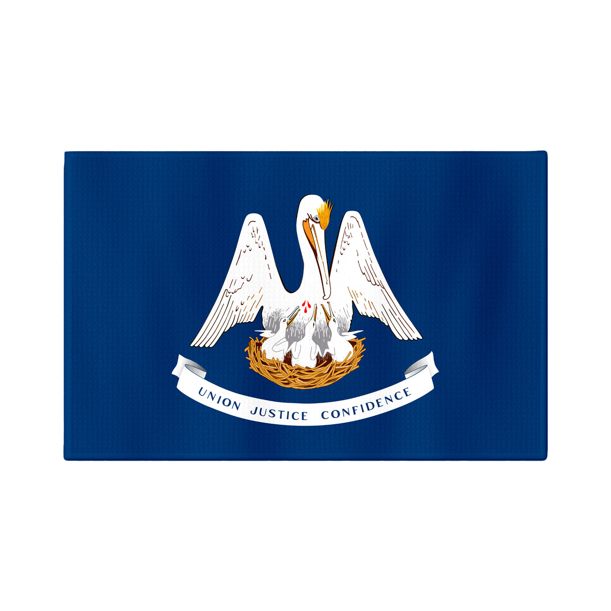 Louisiana Flag Golf Towel - Shop.GolfersAuthority