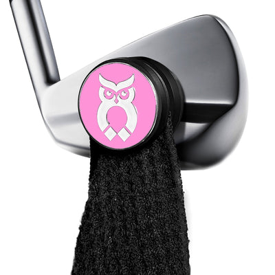 Pink MagnetOwl Mini Ball Marker - Shop.GolfersAuthority