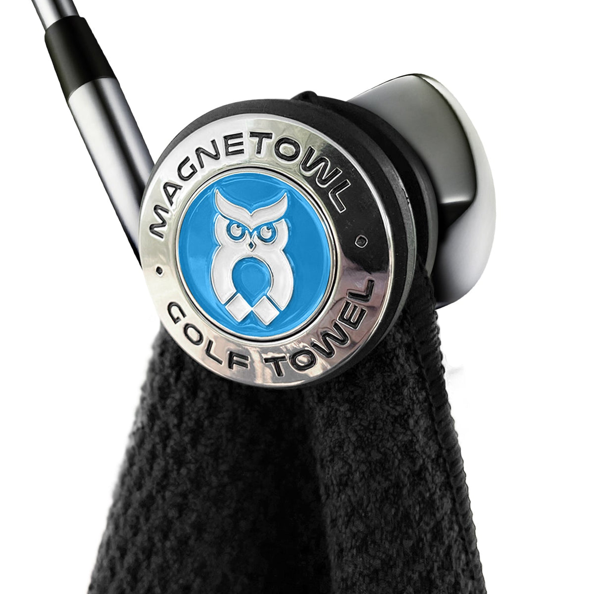 MagnetOwl Magnetic Golf Towel Clip with Poker Chip Marker - Shop.GolfersAuthority