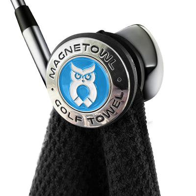 MagnetOwl Magnetic Golf Towel Clip with Poker Chip Marker - Shop.GolfersAuthority
