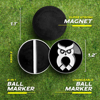 Red MagnetOwl Golf Towel Kit - Shop.GolfersAuthority