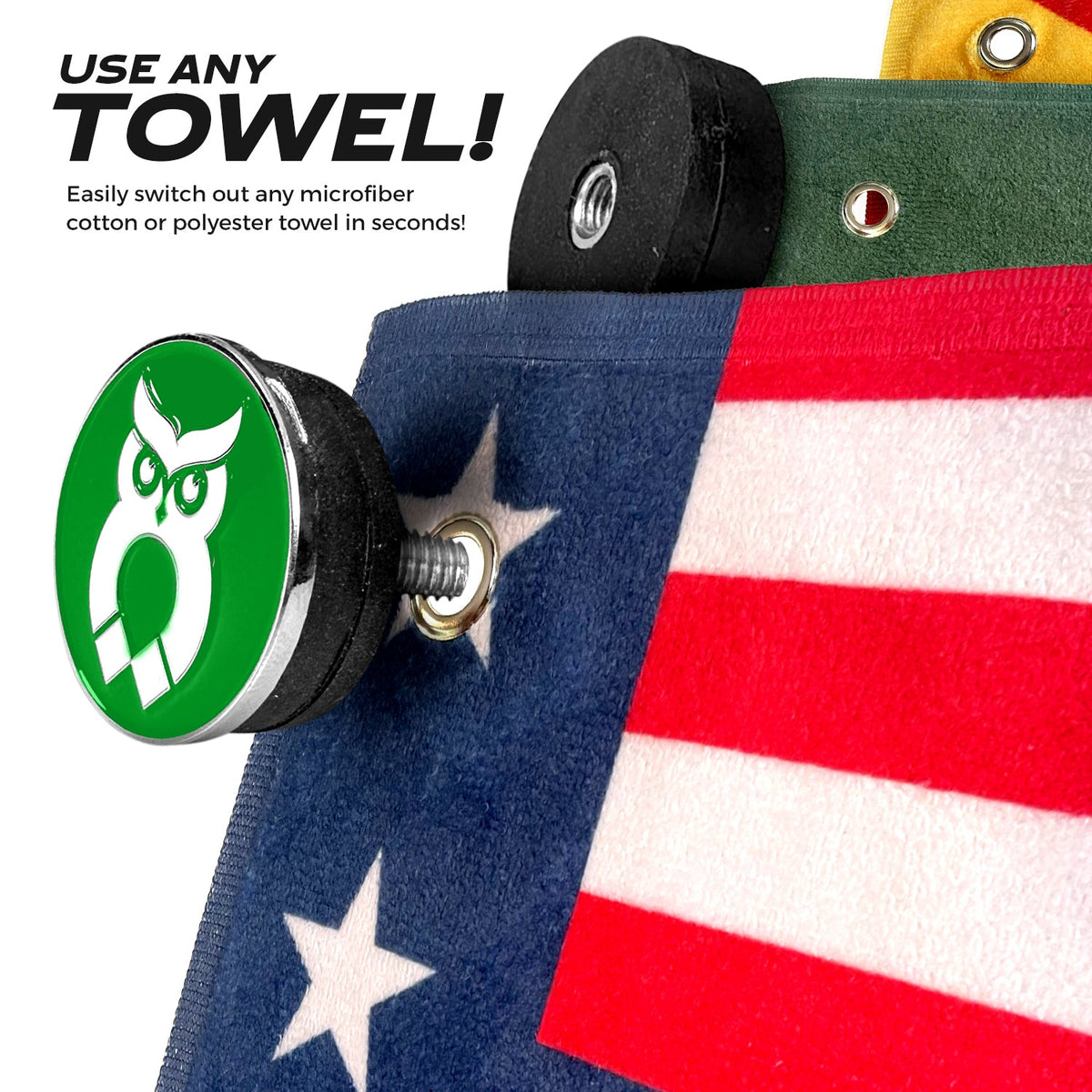 Green MagnetOwl Ball Marker - Shop.GolfersAuthority