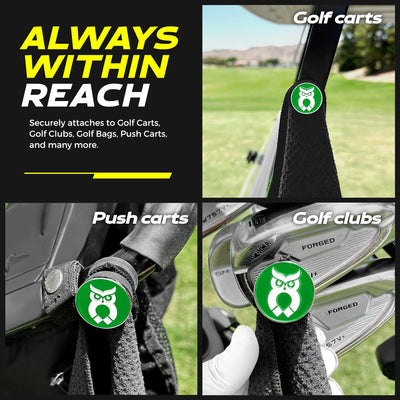 Green MagnetOwl Ball Marker - Shop.GolfersAuthority