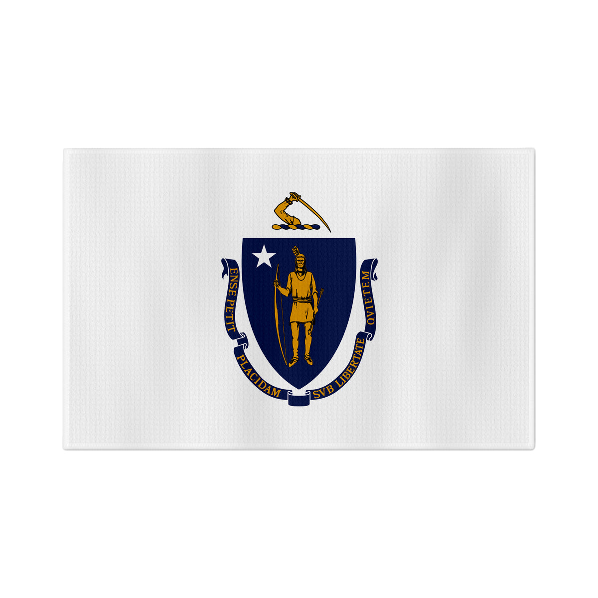 Massachusetts Flag Golf Towel - Shop.GolfersAuthority