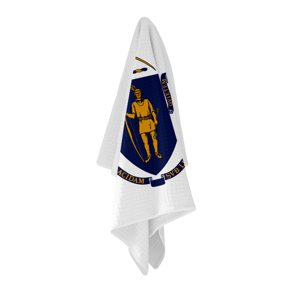 Massachusetts Flag Golf Towel - Shop.GolfersAuthority
