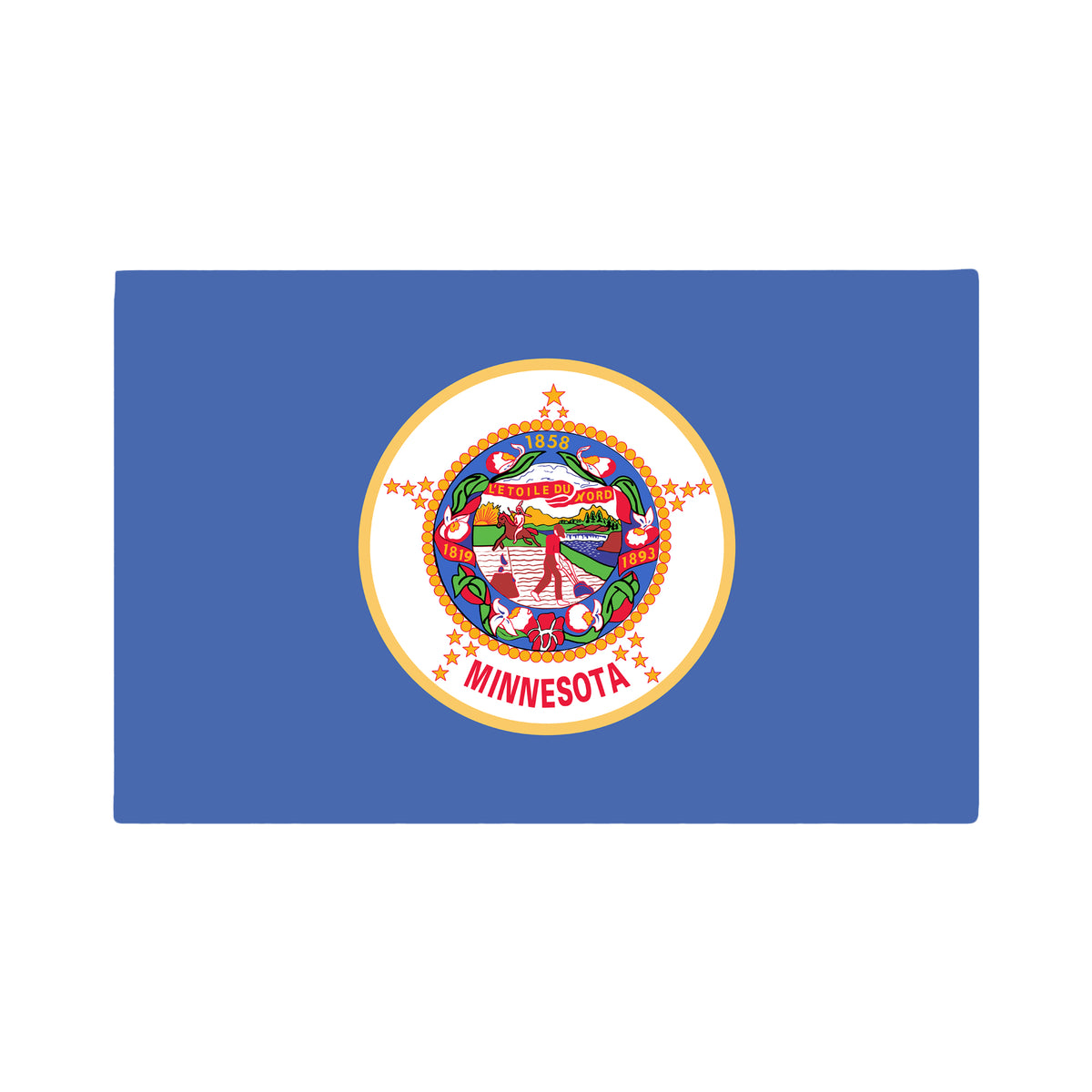 Minnesota Flag Golf Towel - Shop.GolfersAuthority