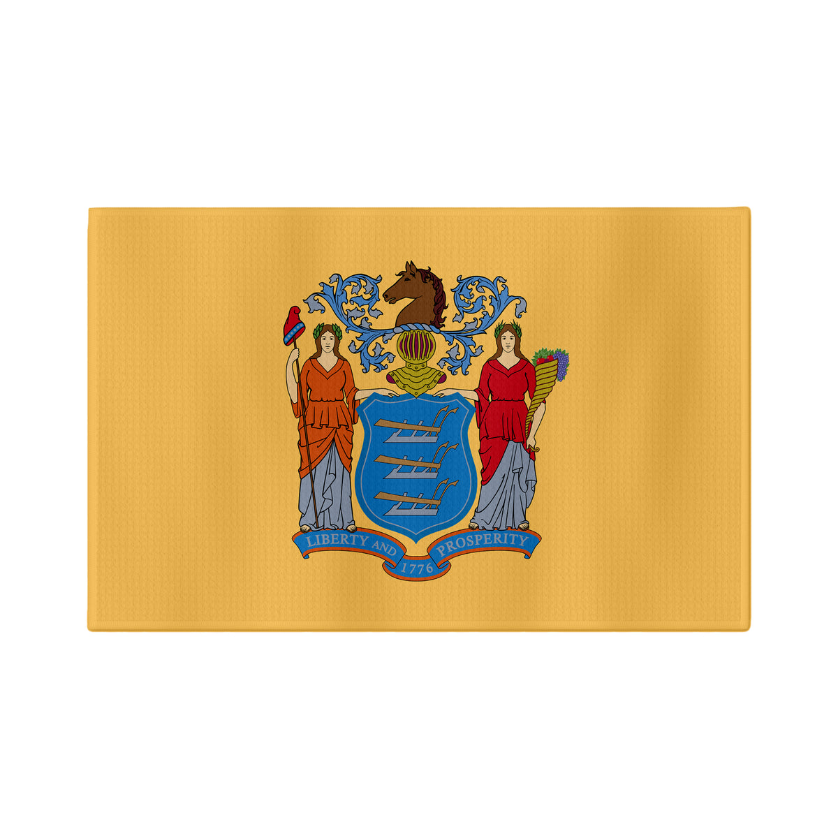 New Jersey Flag Golf Towel - Shop.GolfersAuthority