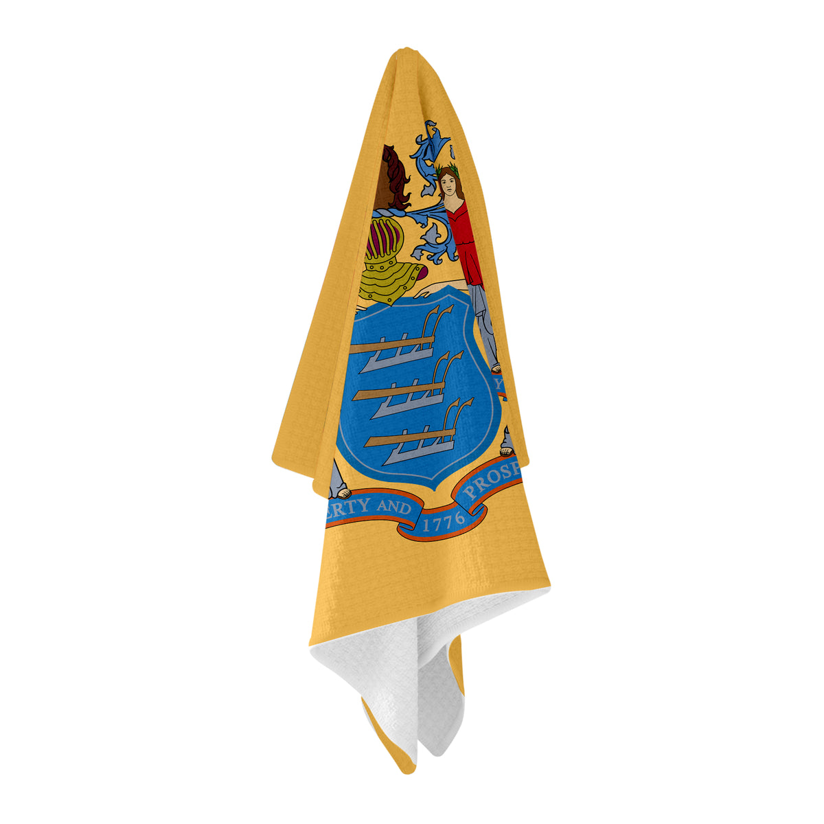 New Jersey Flag Golf Towel - Shop.GolfersAuthority