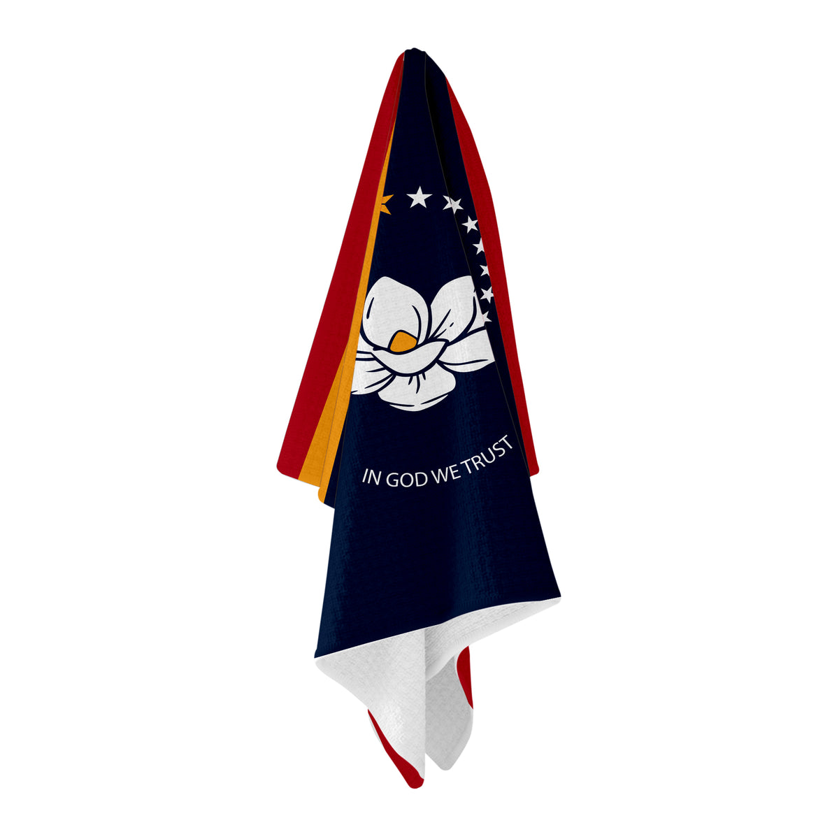 Mississippi Flag Golf Towel - Shop.GolfersAuthority