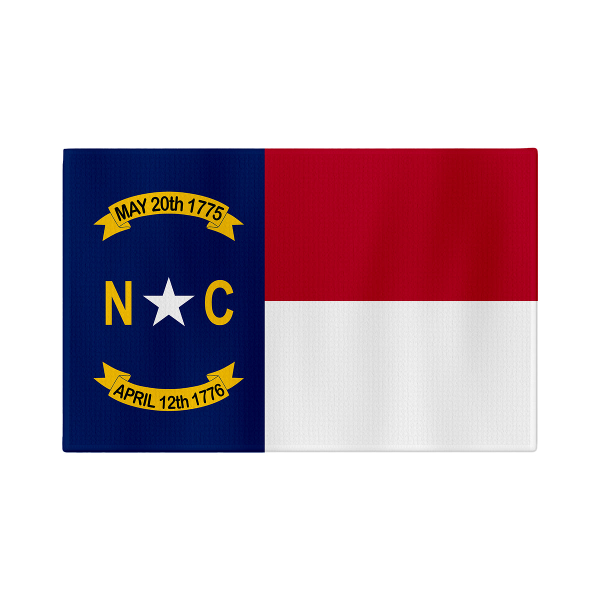 North Carolina Flag Golf Towel - Shop.GolfersAuthority