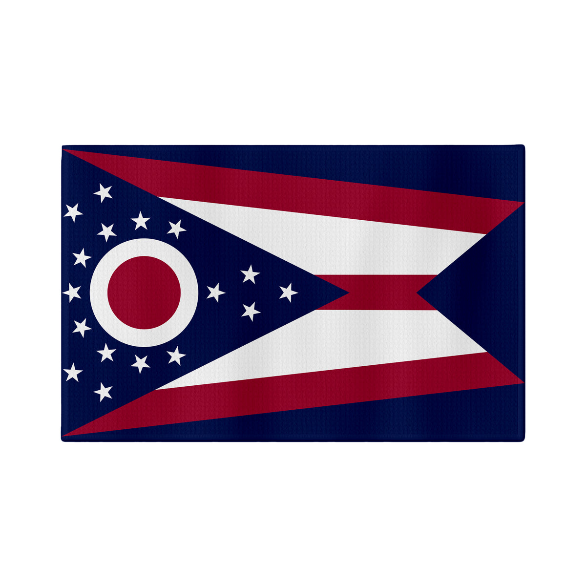 Ohio Flag Golf Towel - Shop.GolfersAuthority