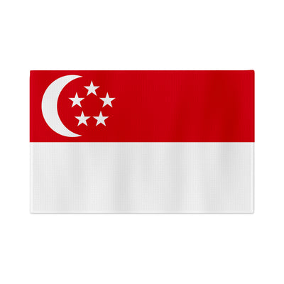 Singapore Flag Golf Towel - Shop.GolfersAuthority