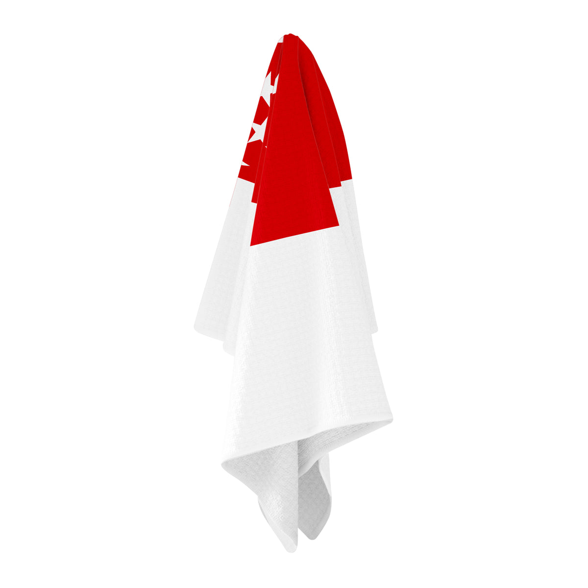 Singapore Flag Golf Towel - Shop.GolfersAuthority