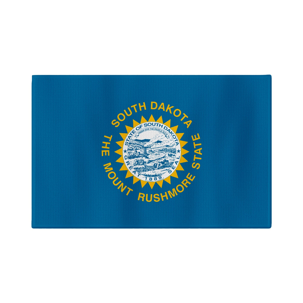 South Dakota Flag Golf Towel - Shop.GolfersAuthority