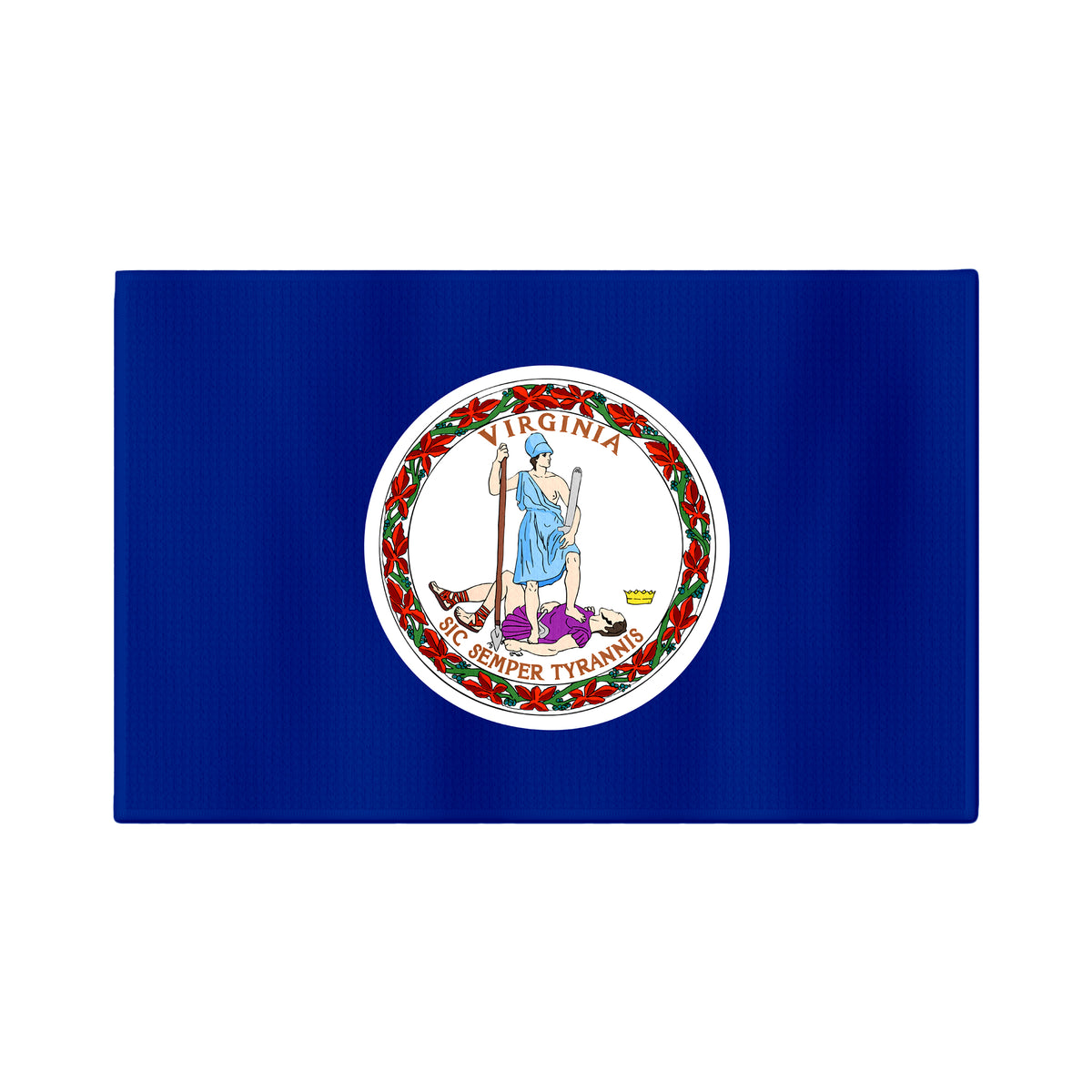 Virginia Flag Golf Towel - Shop.GolfersAuthority