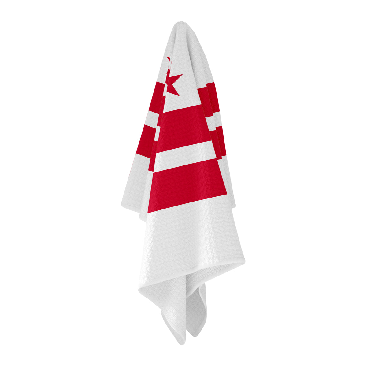 Washington D.C Flag Golf Towel - Shop.GolfersAuthority