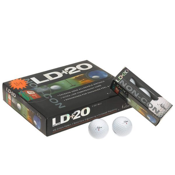 nitro ld20 12 pack non conforming golf balls 1