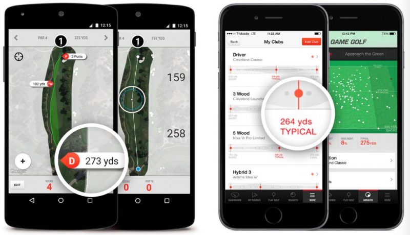 aplikacja do gry w golfa