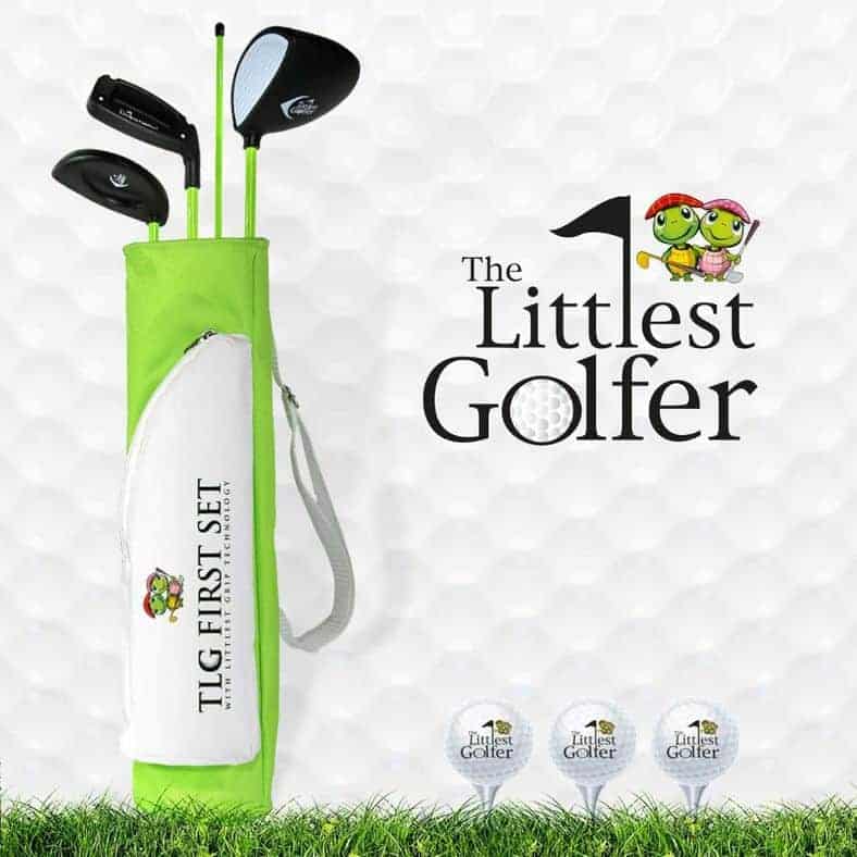 the littlest golfer club set