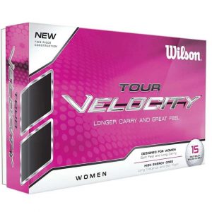 wilson golf tour velocity 15 golf ball pack women