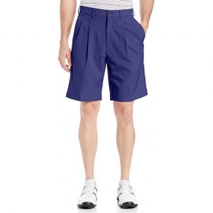 pga tour mens double pleat expandable short