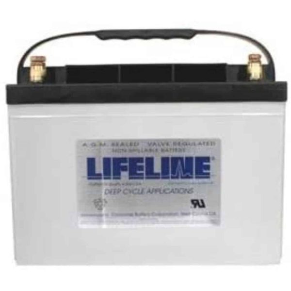 lifeline marine agm battery gpl 27t