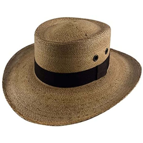 palmoro original gambler straw golf hat
