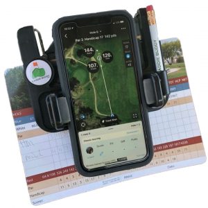 Caddie Buddy Golf Cart Steering Wheel Phone Mount
