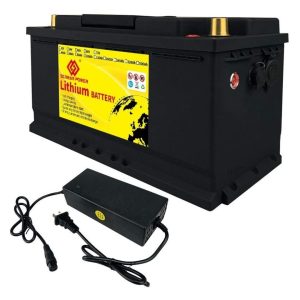 Scremower LiFePO4 Battery 100AH 12V Deep Cycle Lithium Iron Phosphate Battery