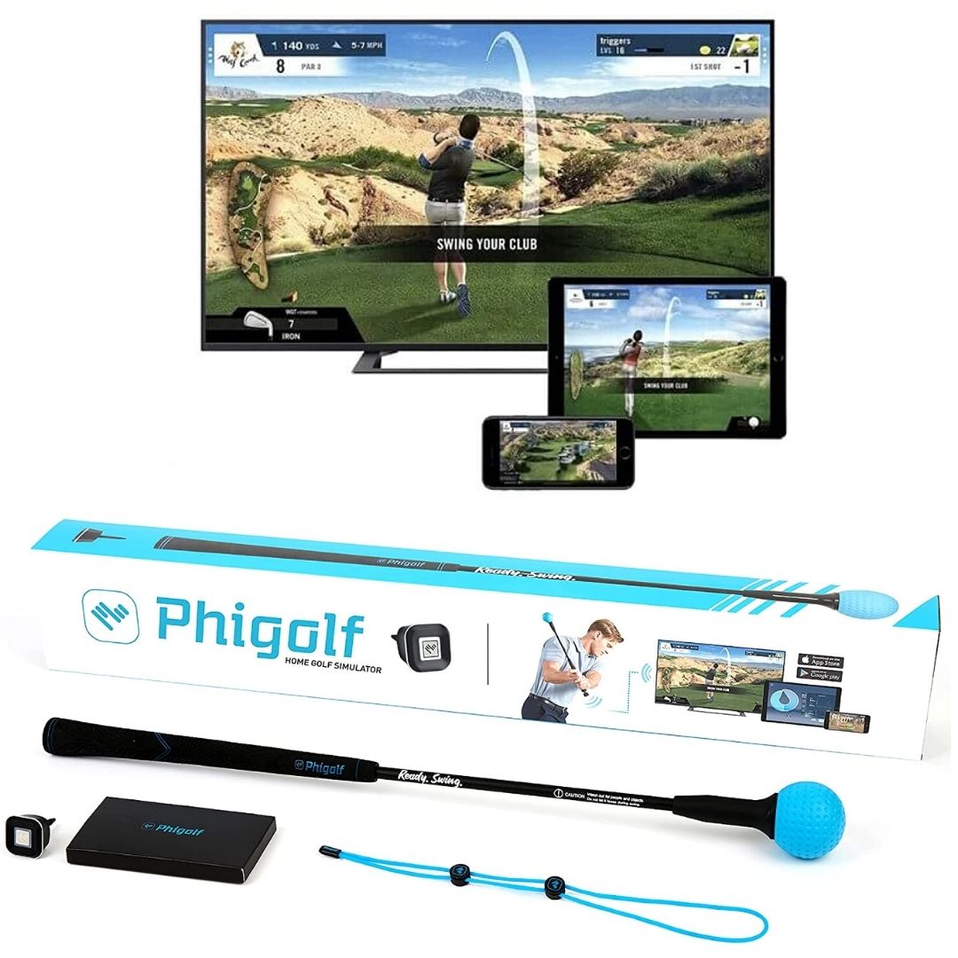 PhiGolf Mobile and Home Golf Simulator