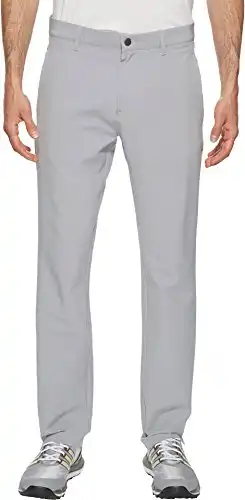 adidas Golf Men's Golf Adi Ultimate 3 Stripe Pants, Mid Grey, Size 36/32