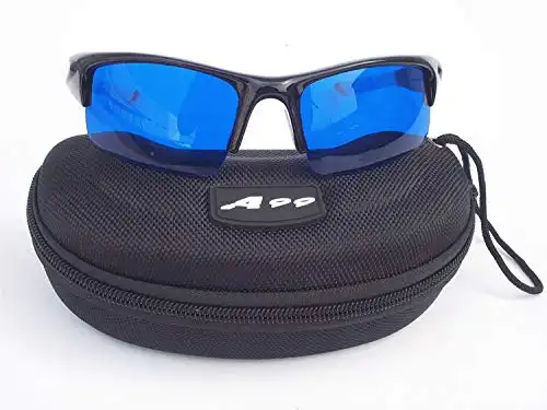 A99 GOLF E-BW Golf Ball Finder Glasses with Moulded Case Great Gift for Golfer!