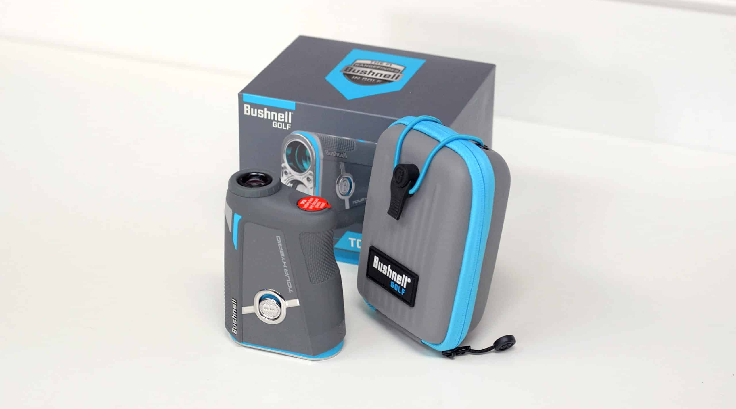 Bushnell golf rangefinder with case and box
