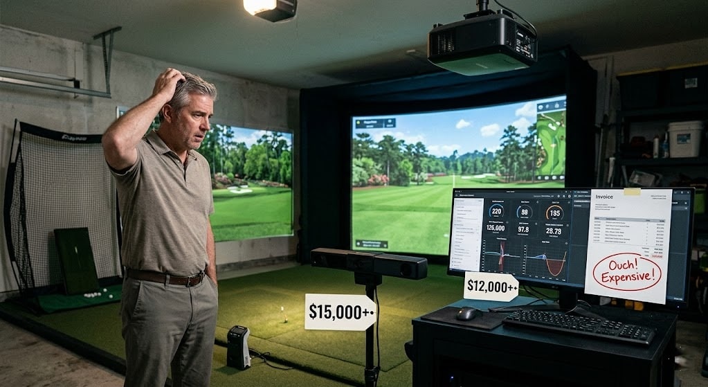 golf simulators so expensive