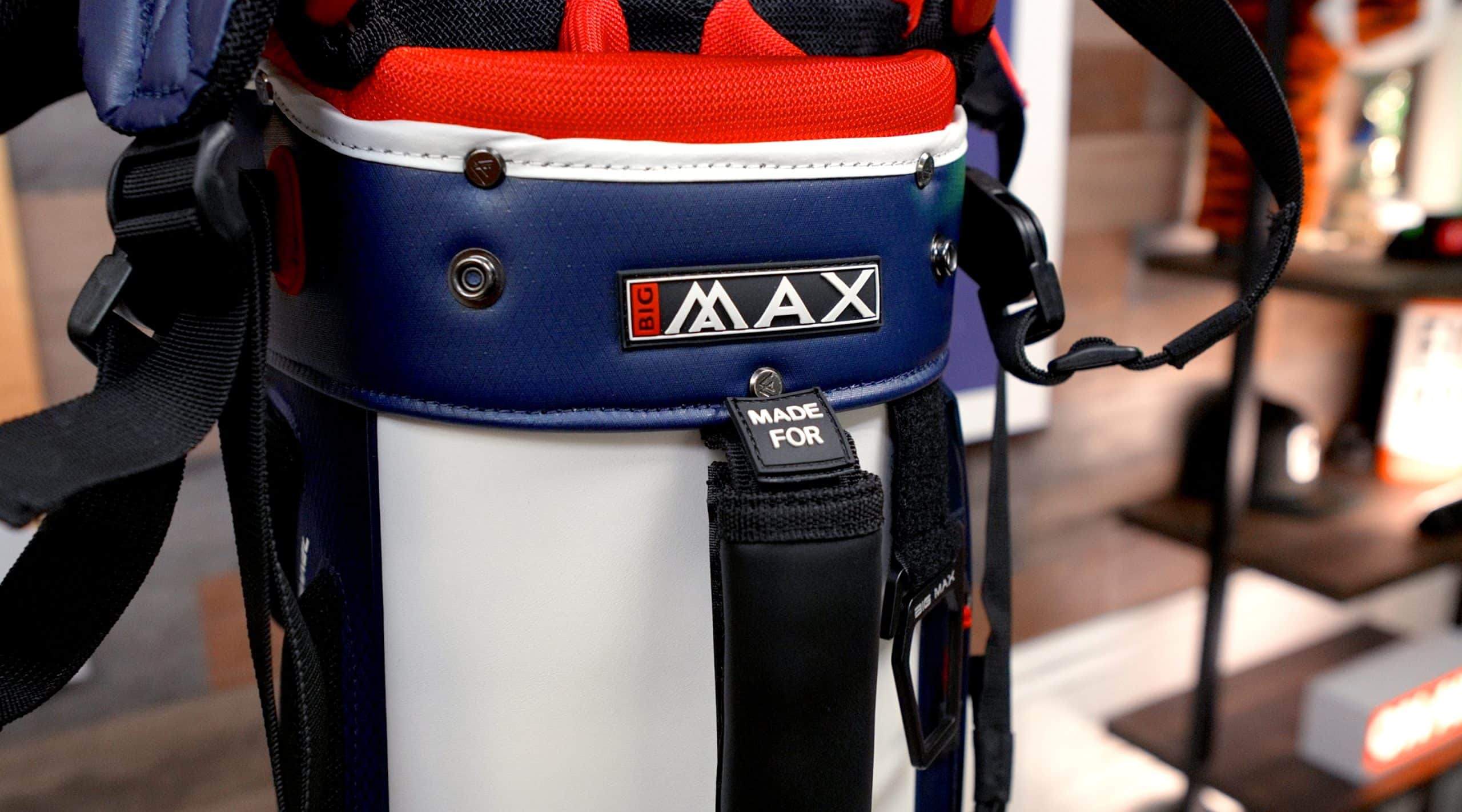 Close-up of Big Max golf bag design