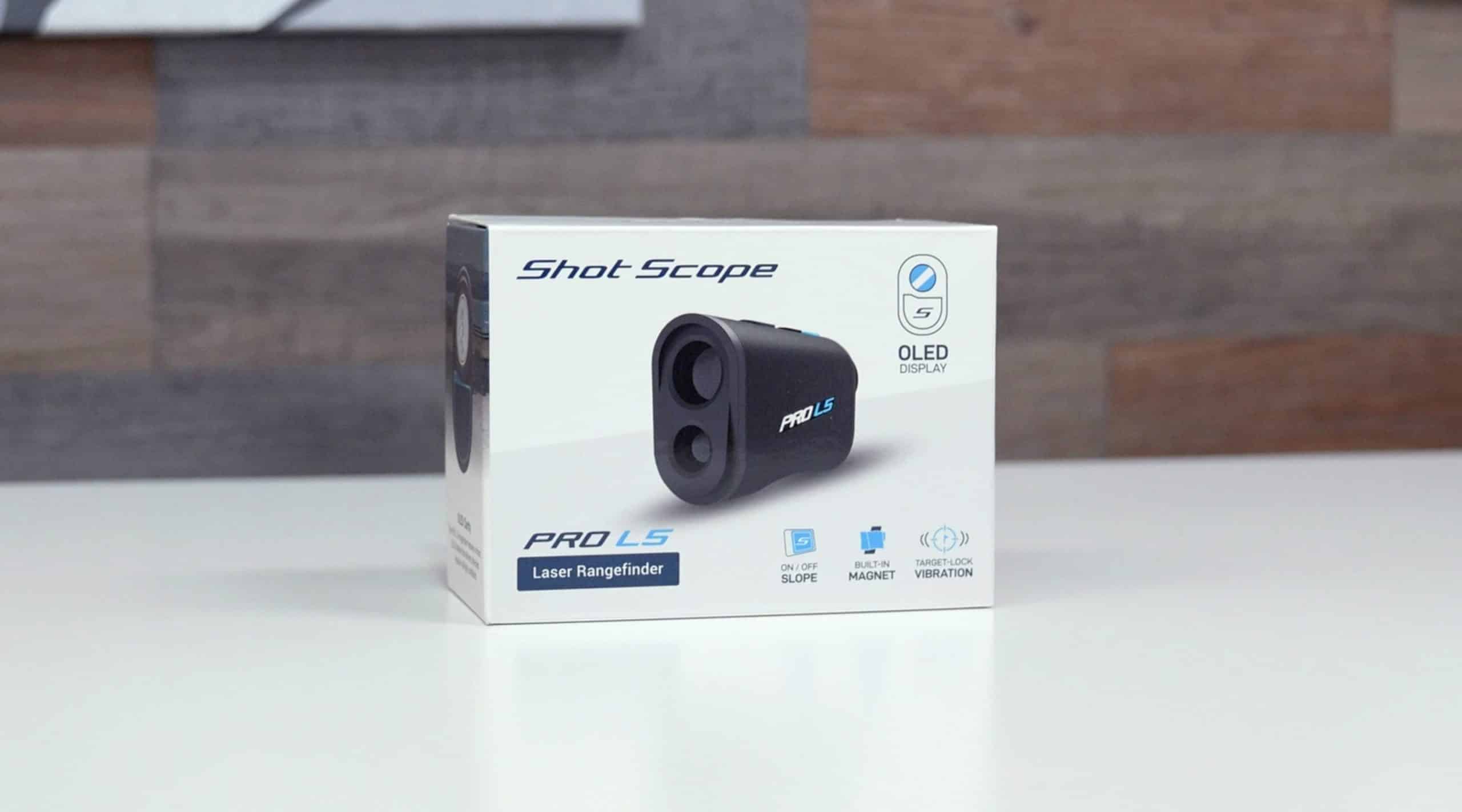 Shot Scope Pro L5 laser rangefinder product box