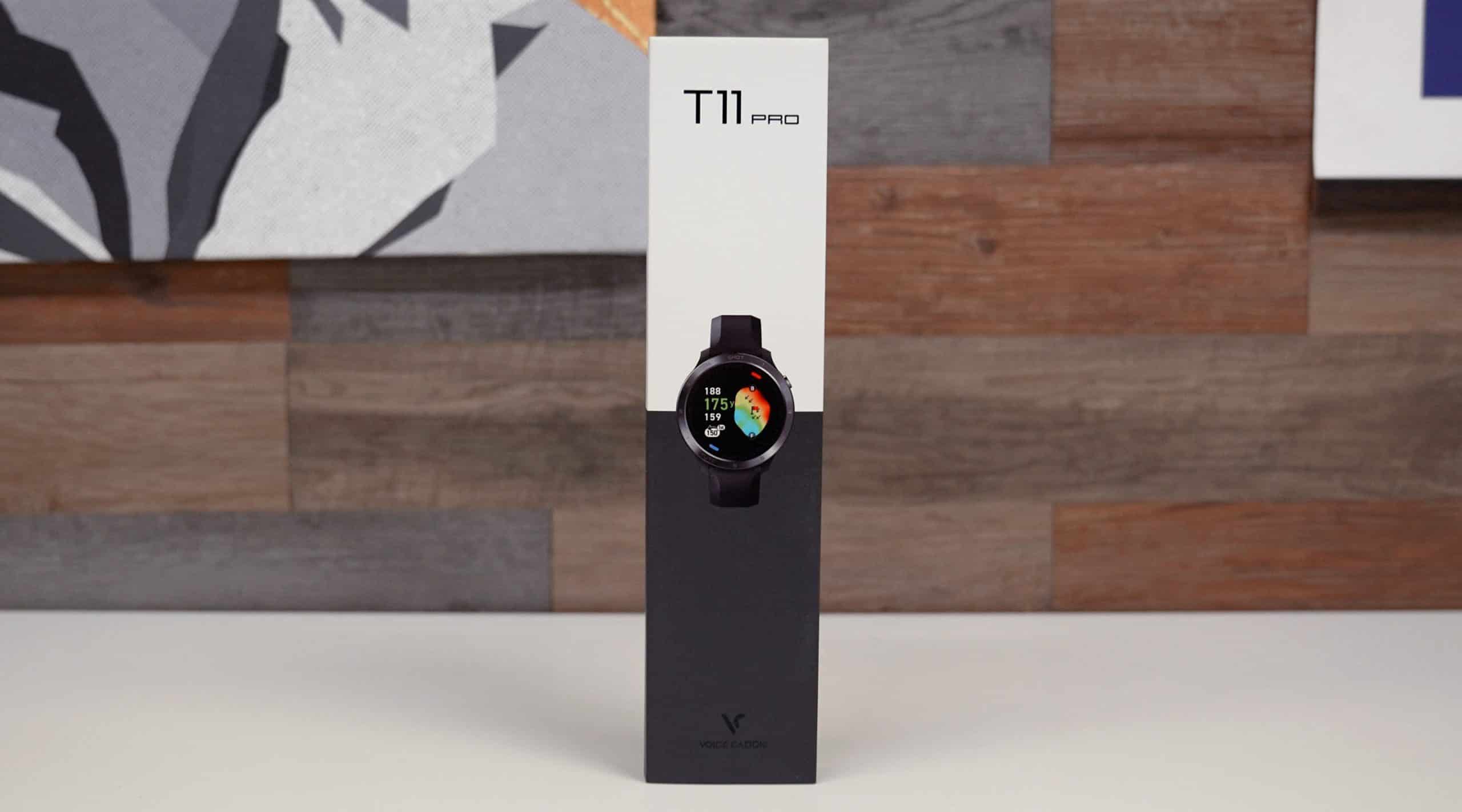 T11 Pro smartwatch box on table