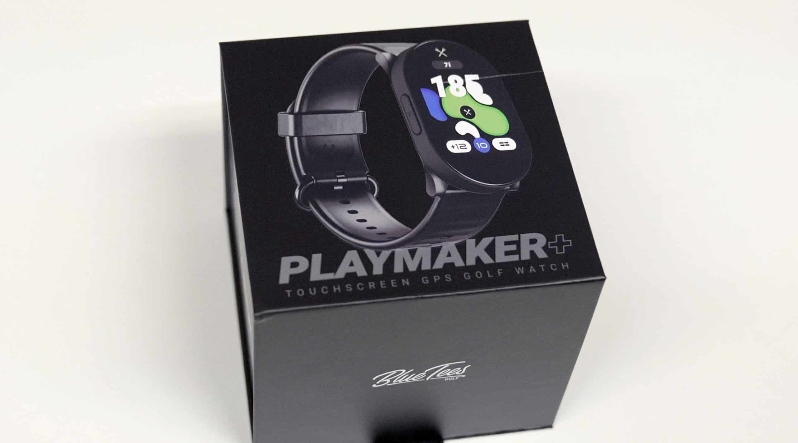 Playmaker Plus touchscreen GPS golf watch box